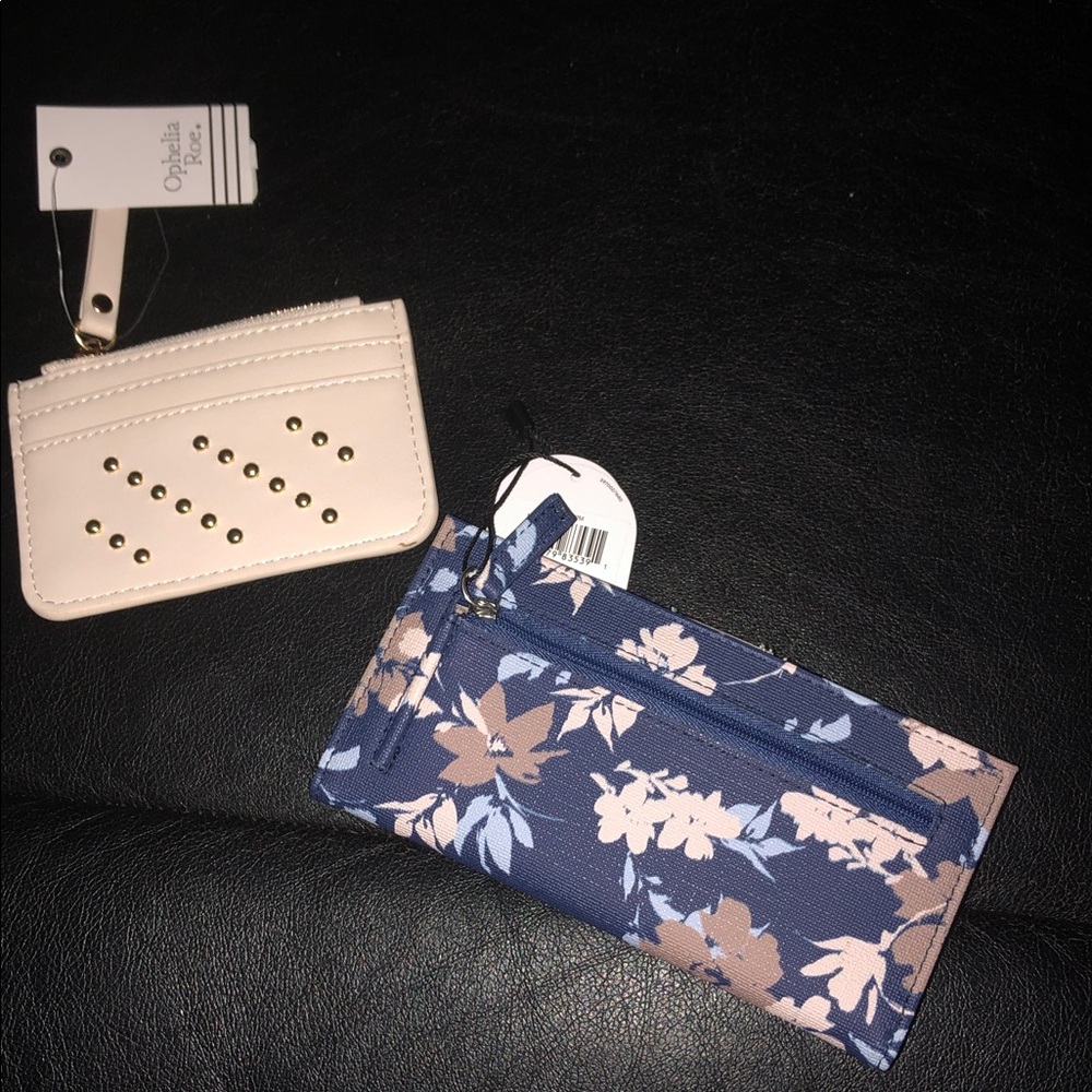 Mundi Cream wallet and Cardholder